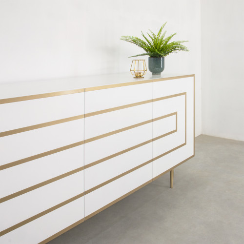 ТУМБА WHITE&BRASS в магазине Albero