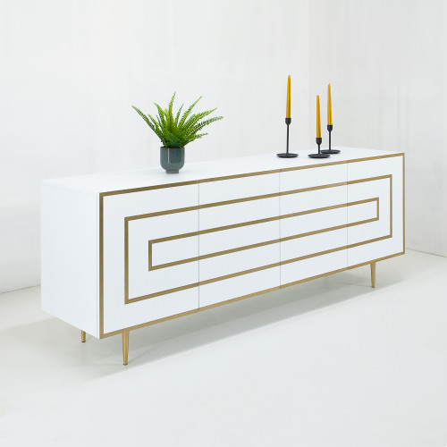 ТУМБА WHITE&BRASS в магазине Albero