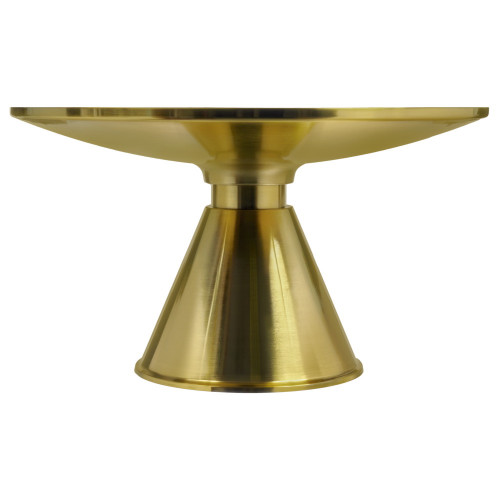 Кофейный столик Atlant диам.80см x 45см, золотой, металл, керамика от Bradexhome