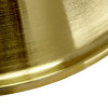 Кофейный столик Atlant диам.80см x 45см, золотой, металл, керамика от Bradexhome