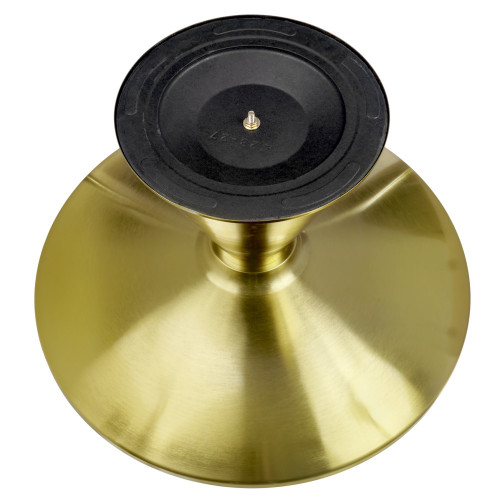 Кофейный столик Atlant диам.80см x 45см, золотой, металл, керамика от Bradexhome