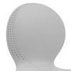 Стул Wave серый с черными ножками от Bradexhome