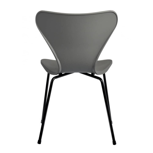 Стул Seven Style серый с чёрными ножками от Bradexhome