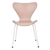 Стул Seven Style пудровый с белыми ножками от Bradexhome