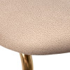 Стул Elle латте с золотыми ножками RF 0780 от Bradexhome