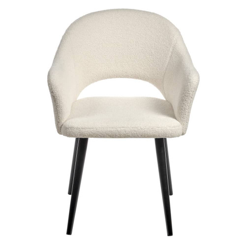 Стул Bruno белый, искусственный мех от Bradexhome