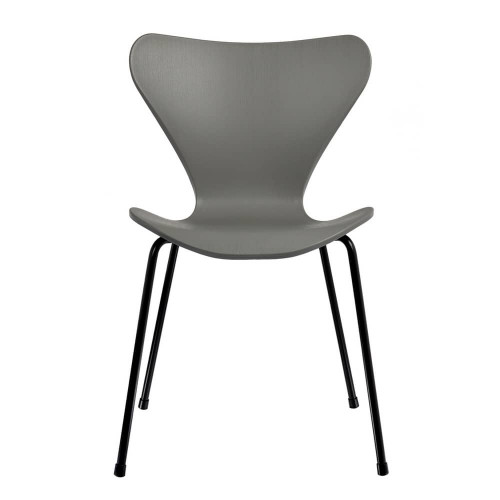 Стул Seven Style серый с чёрными ножками от Bradexhome
