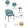 Стул Milan бирюзовый от Bradexhome