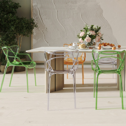 Комплект из 4-х стульев Masters белый от Bradexhome