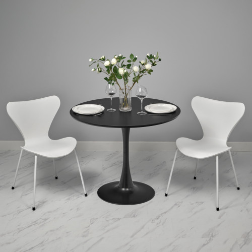 Комплект из 2-х стульев Seven Style белый с белыми ножками от Bradexhome