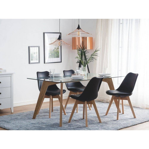 Комплект из 2-х стульев Eames Bon чёрный от Bradexhome