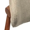 Стул полубарный Lucas 3 латте букле ножки цвета орех от Bradexhome