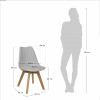 Комплект из 2-х стульев Eames Bon чёрный от Bradexhome