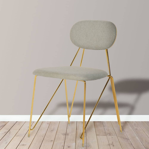 Стул Alice серый от Bradexhome