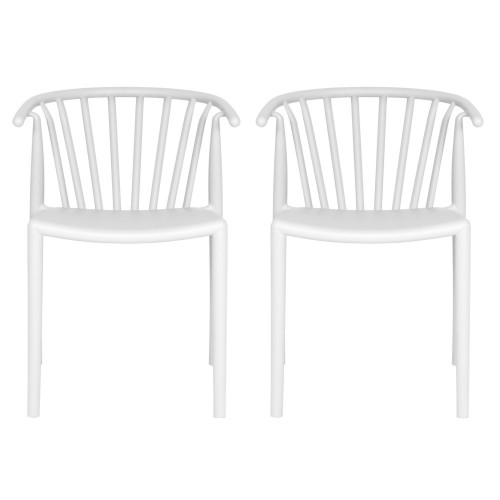 Комплект из 2-х стульев Venice белый от Bradexhome