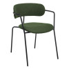 Комплект из 2-х стульев Ant букле зелёный от Bradexhome