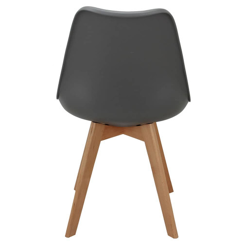Комплект из 4-х стульев Eames Bon серый от Bradexhome