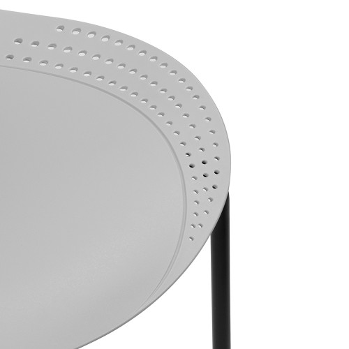 Стул Wave серый с черными ножками от Bradexhome