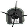 Стул Bruno зелёный шенилл с экокожей с поворотным механизмом от Bradexhome