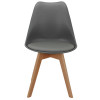 Комплект из 4-х стульев Eames Bon серый от Bradexhome
