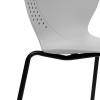 Стул Wave серый с черными ножками от Bradexhome