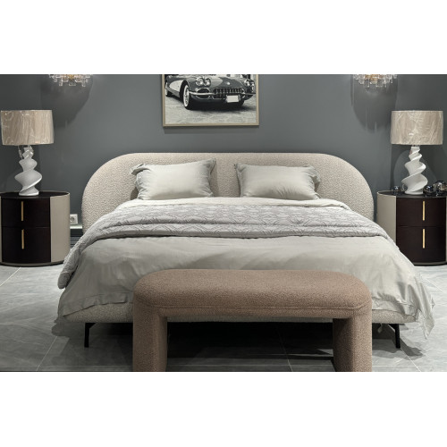 N-55700 Банкетка TEDDY серая 108*43*45см