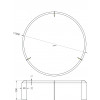 KFG203 Стол журнальный d100*30см