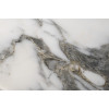 160KD-26500 Стол журнальный, мрамор Arabescato Corchia d90*28см