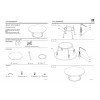 33FS-CT20C05-PG Стол журнальный Dark Emperador  d100*40,6см