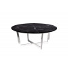 33FS-CT2029-BS Стол журнальный Nero d100х40,6 см