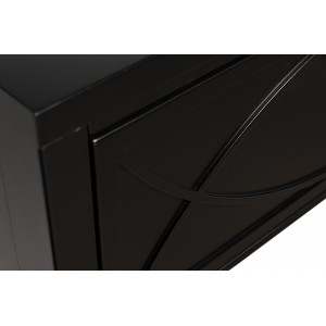 151SV-00003 Консоль черная 120*80*35см