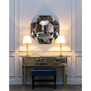 KFG038 Консоль зеркальная, 2 ящика  120*42*80см