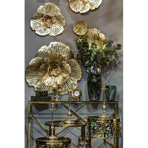 GY-CST2051214GOLD Консоль прозрачное стекло/золото30*115*78см