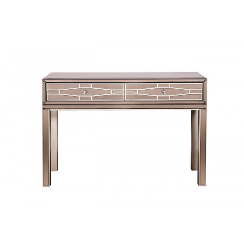 KFG038 Консоль зеркальная, 2 ящика  120*42*80см