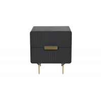 40AD-CB0005A Тумбочка серая 50*41,5*56 см