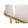 GY-DC8365GOLD-CR Стул велюр кремовый/золото 54*56*89см