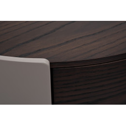 77IP-30200 Тумбочка 2 ящика темный шпон 59*43*55см