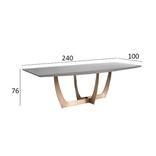 58DB-DT14803 Стол обеденный Space L 240*100*76см
