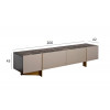 58DB-21233TV Тумба под телевизор Gate 200*42*45см