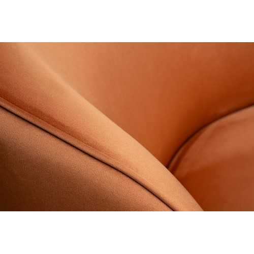 Кресло Capri Basic, велюр терракотовый Colt006-TER 80*90*82см