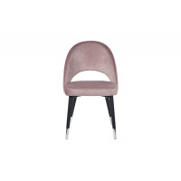 30C-1228F LPI Стул велюр пепельно-розовый 51*56*84см