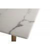 33FS-DT19F335-BBS Стол обеденный Pearl White 120*80*76,2см