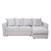 Диван Sorrento 230 с канапе трехмест.раскл (Еврокнижка) Koza3803-SVSER+Nev83 230*156*90см