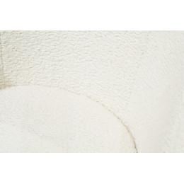Кресло Napoli вращающееся, иск.мех кремовое Sheepskin 76*76*76см