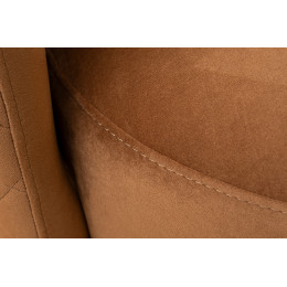 Кресло Verona Basic вращающееся велюр коричн. Colt004-KOR 70*77*80см