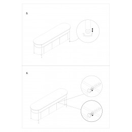 40AD-00151 Тумба под ТВ св.бежевая 171*44,5*60см