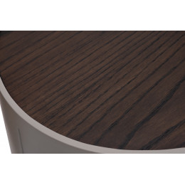 77IP-30200 Тумбочка 2 ящика темный шпон 59*43*55см