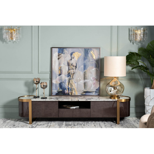 58DB-TV20047 Тумба под телевизор Sevilla 220*42*48см