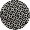 Столик акцентный из раковин устриц 35x35x50см 