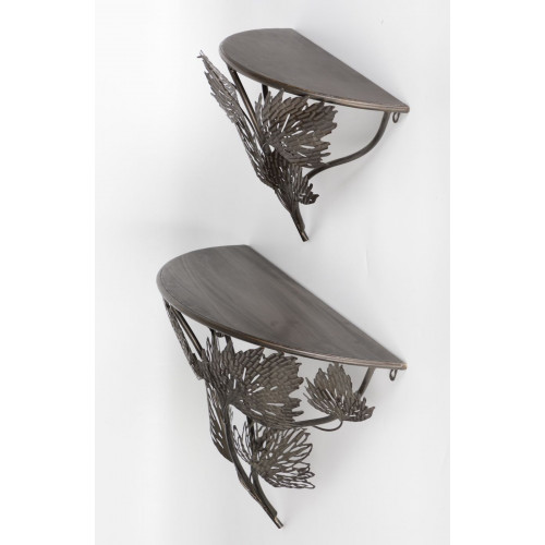 Консоли настенные, набор из 2 штук 60x26x43; 43x21x31см  от Glasar